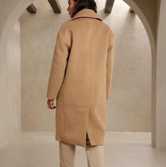 COPY - Gorgeous Camel Wool Sunday Coat - Picture 2 of 6